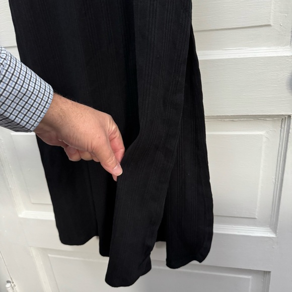 Ribbed Maxi Tank Dress Vitamin A Womens Estimated Small Black Sleeveless - Picture 3 of 7